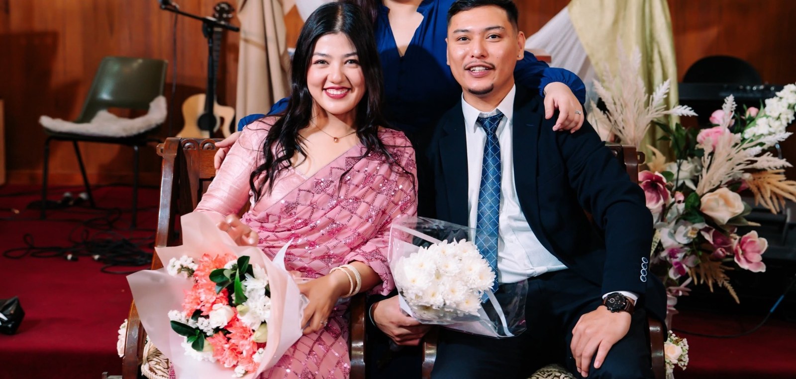 Youth pastors Nitesh and Subheksha Shrestha